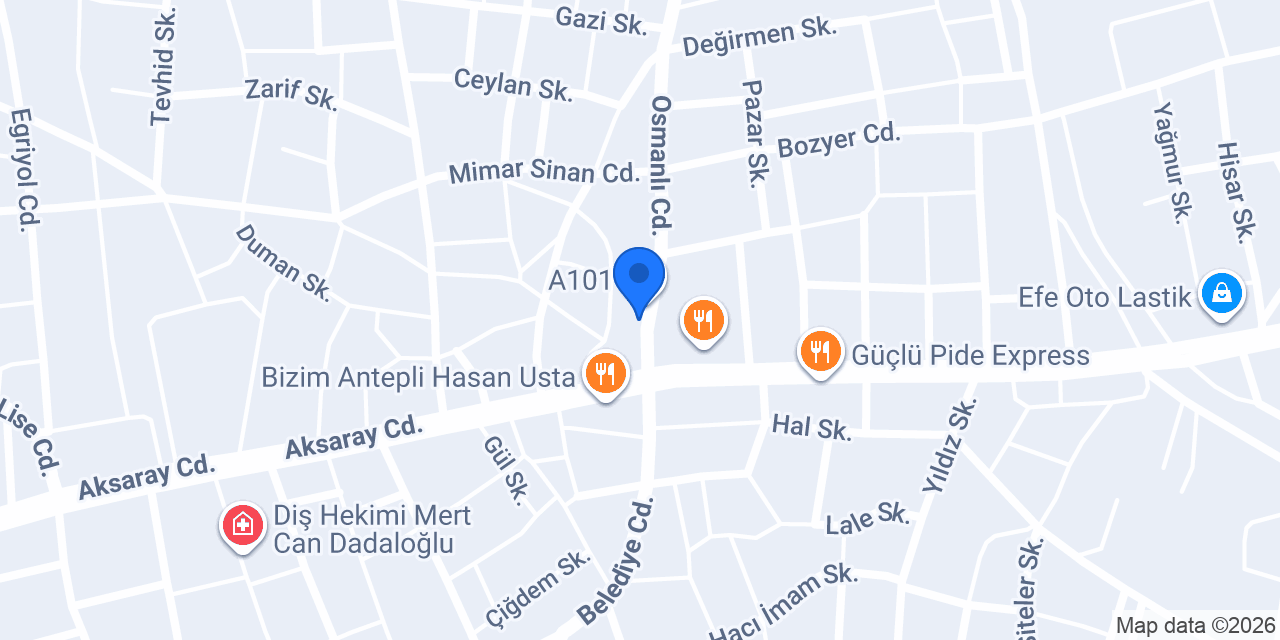 Acıgöl İlçe Halk Kütüphanesi konumu
