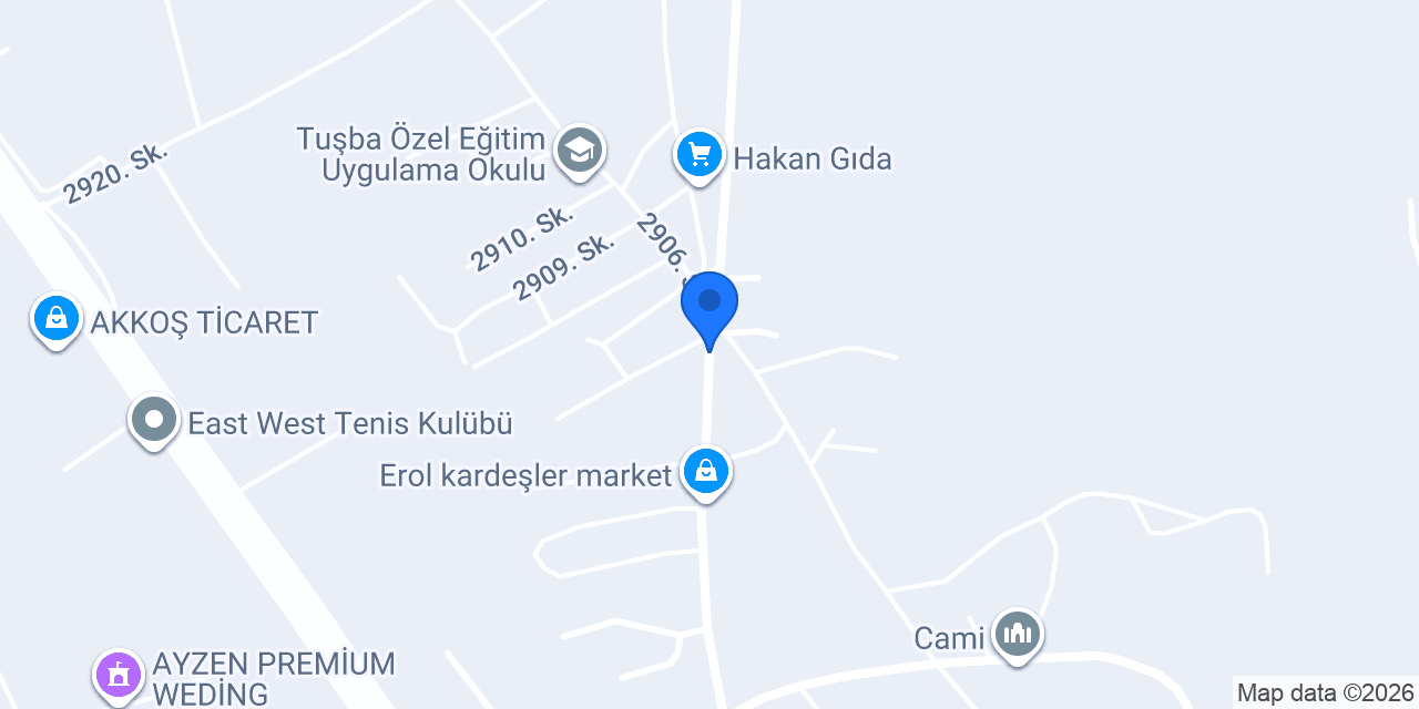 AREL BİMS İNŞAAT konumu