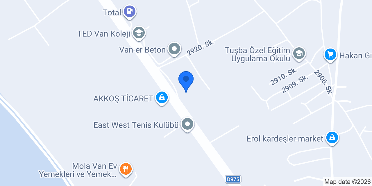 KAPTAN BETON YAPI ELEMANLARI konumu