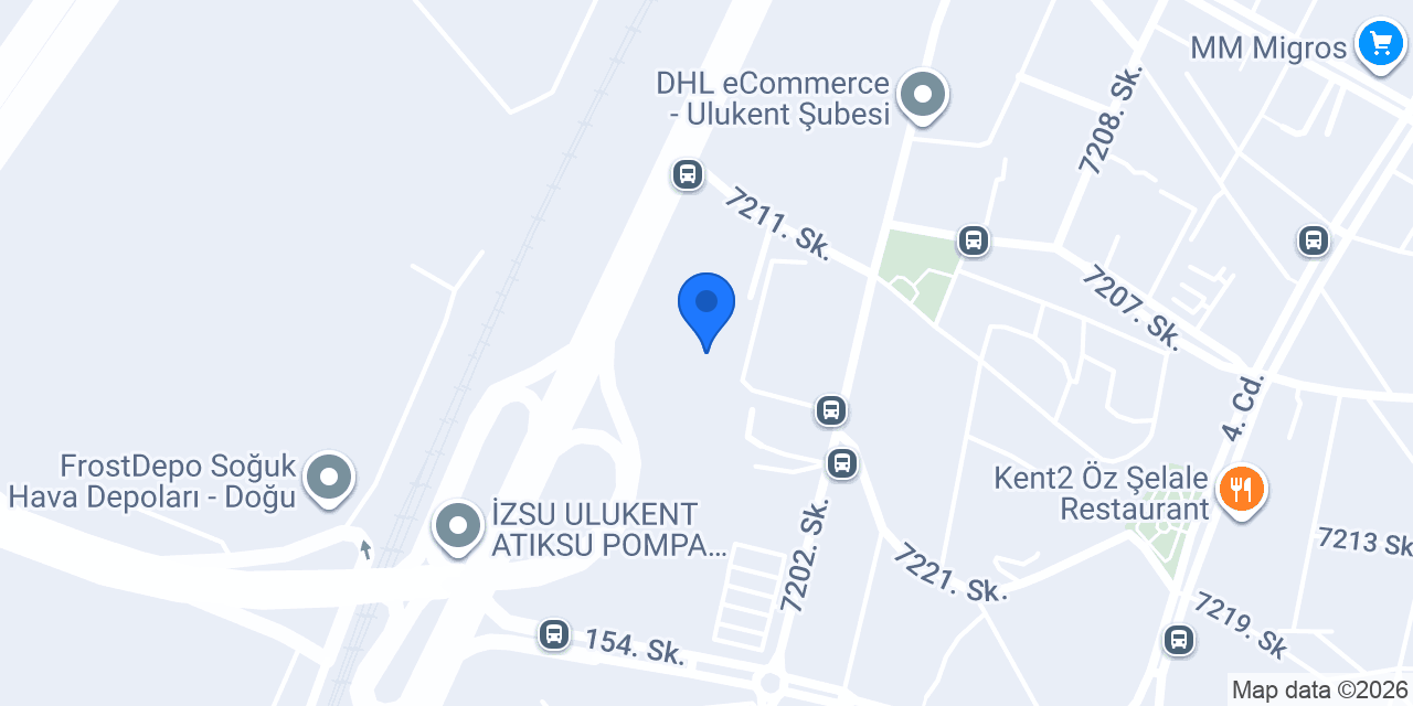 MET ASFALT İZMİR konumu