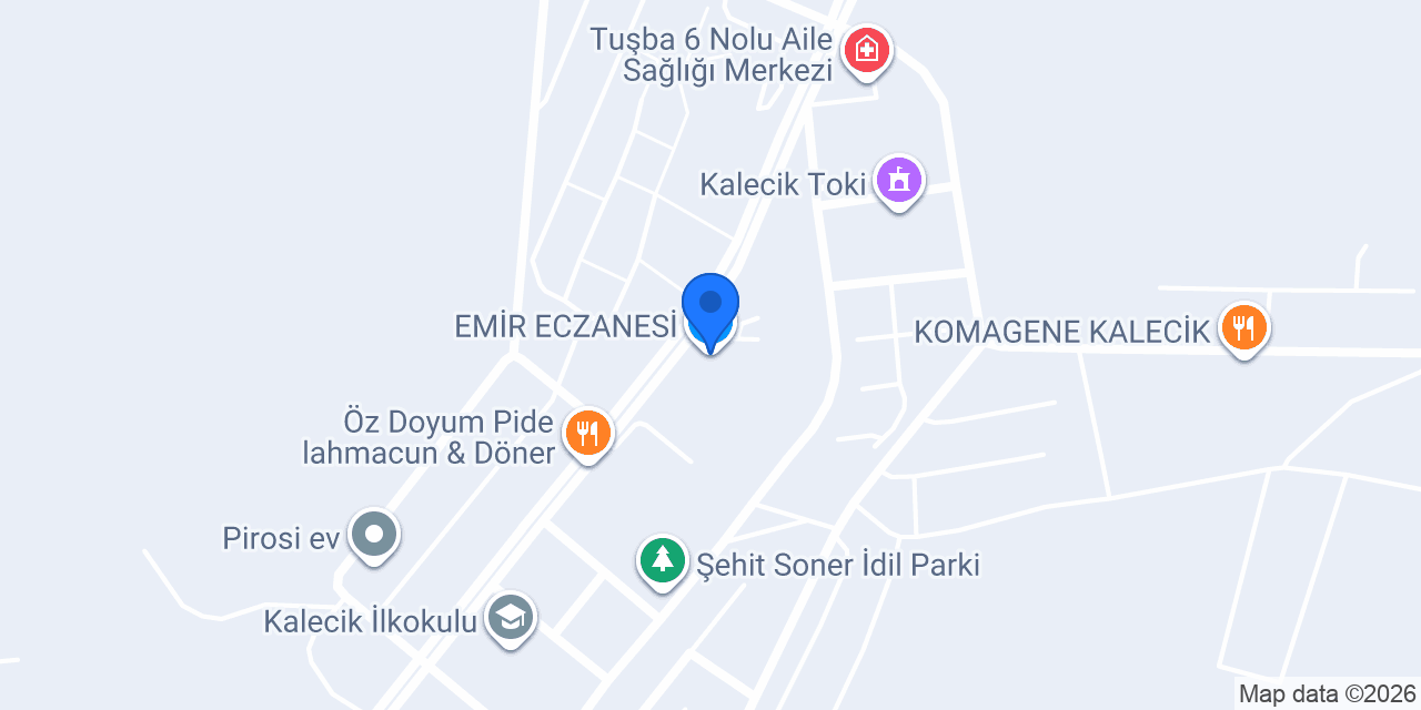 EMİR ECZANESİ konumu