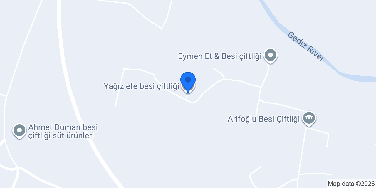 Yağız_efe besi çiftliği konumu