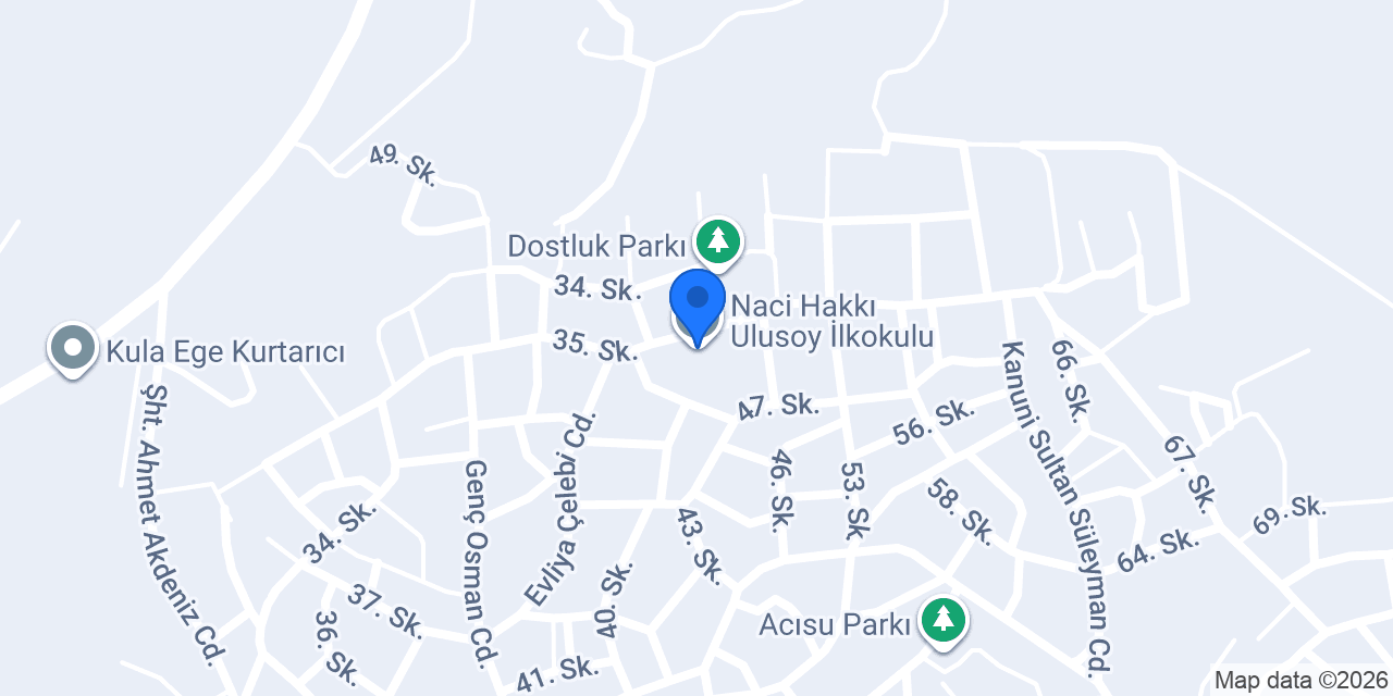Naci Hakkı Ulusoy İlkokulu konumu