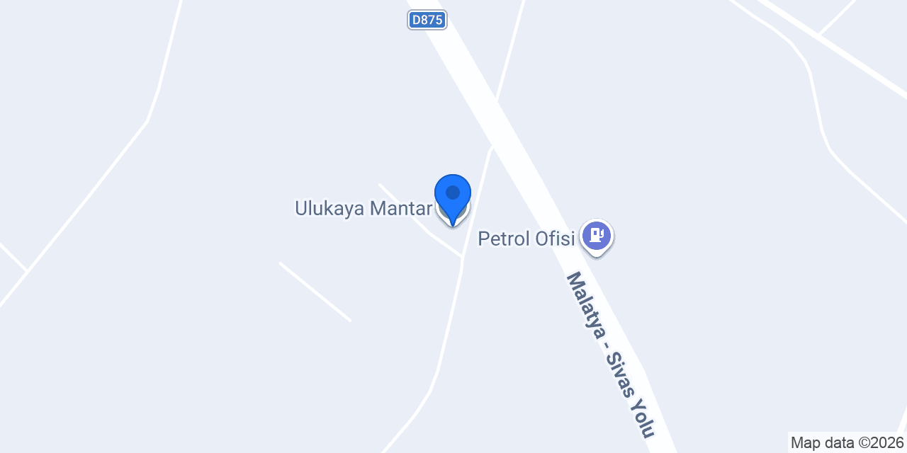 Ulukaya Mantar konumu