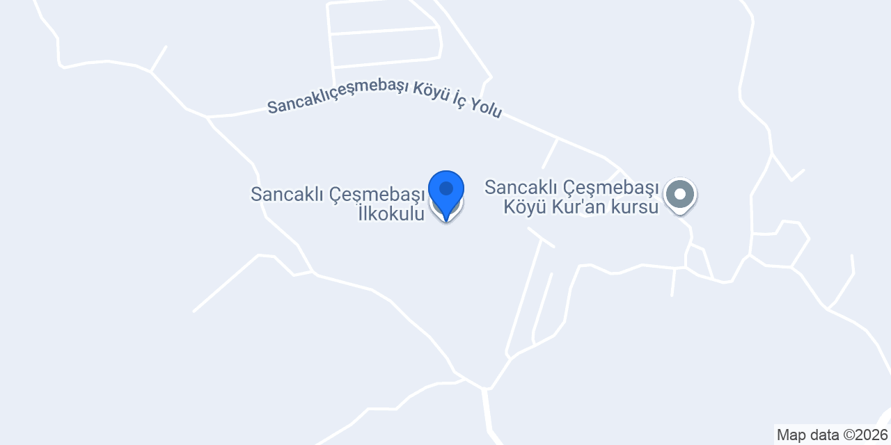 Sancaklı Çeşmebaşı İlkokulu konumu