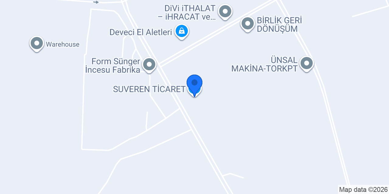SUVEREN TİCARET konumu