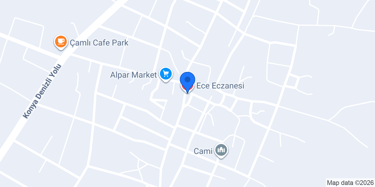Ece Eczanesi konumu
