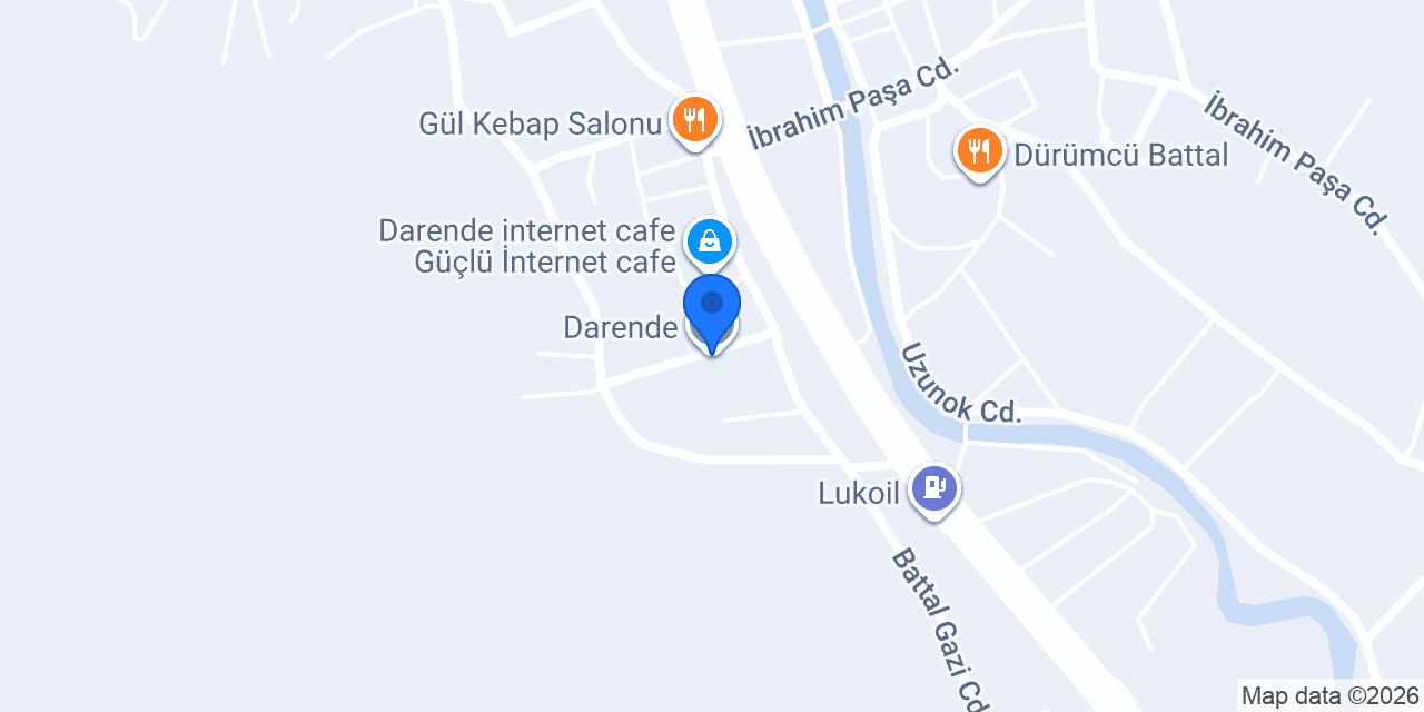Darende konumu
