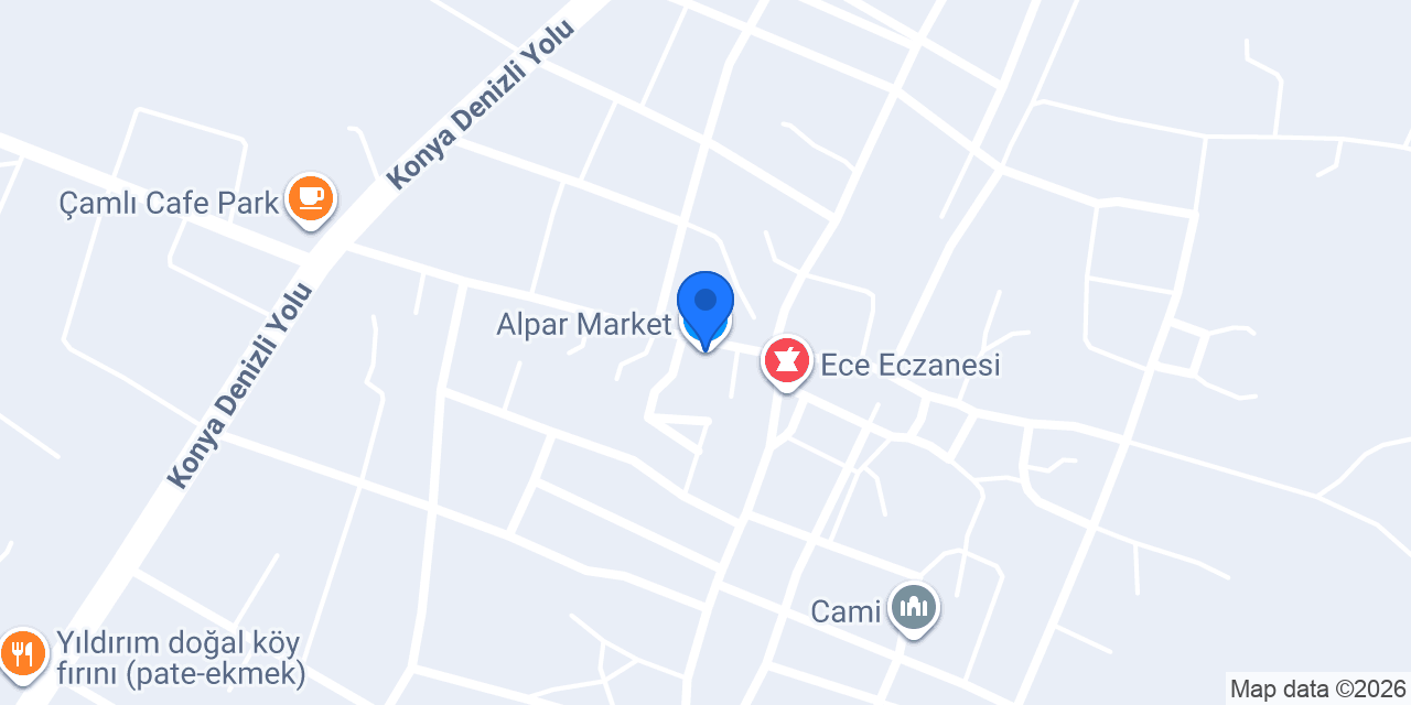 Alpar Market konumu