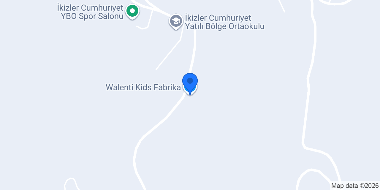 Walenti Kids Fabrika konumu