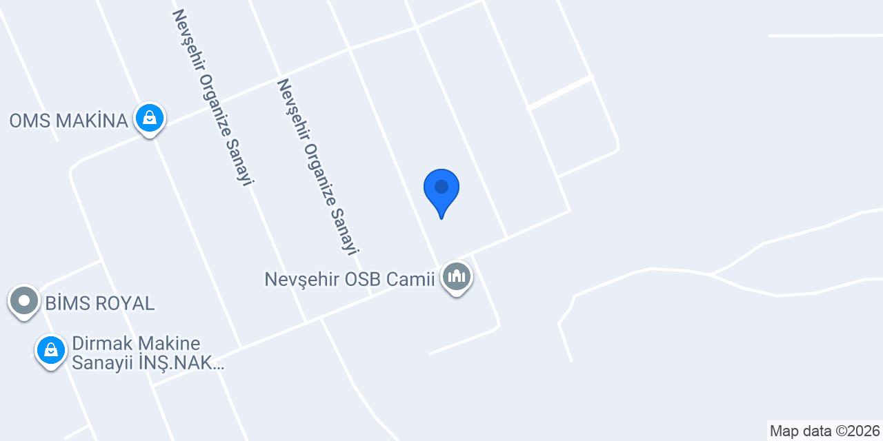 Özdağ Hassas Döküm Sanayi konumu