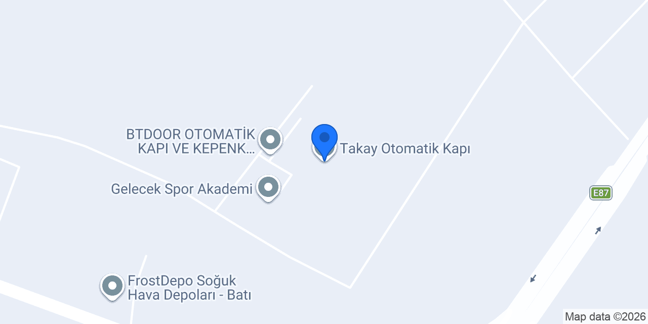 Takay Otomatik Kapı konumu