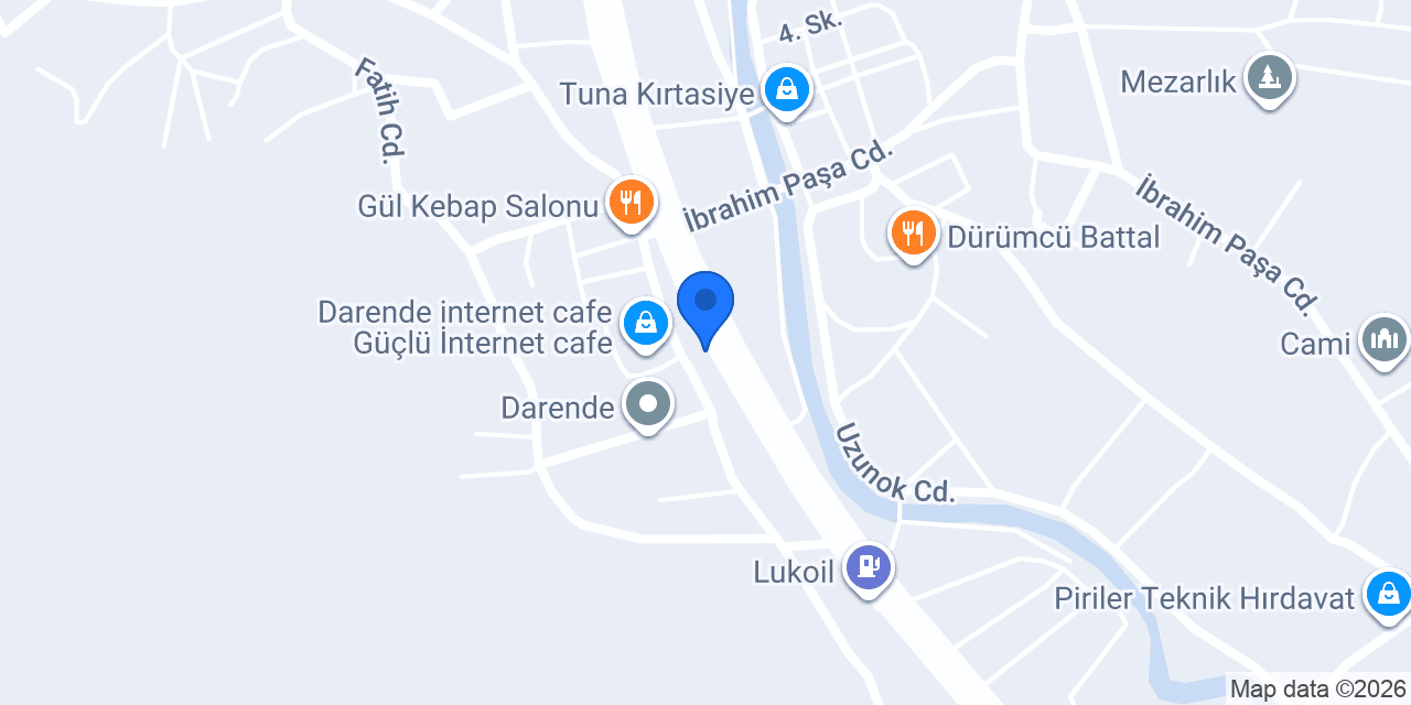 Lezzet's konumu