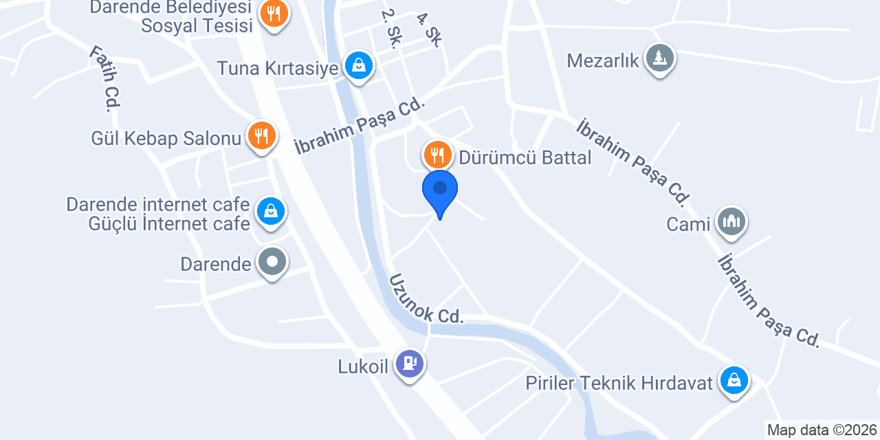Çınar İlköğretim Okulu konumu