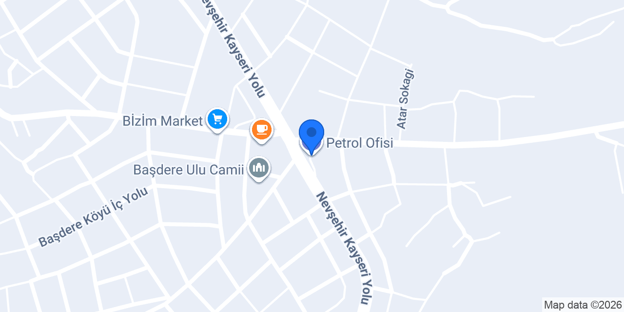 Petrol Ofisi konumu