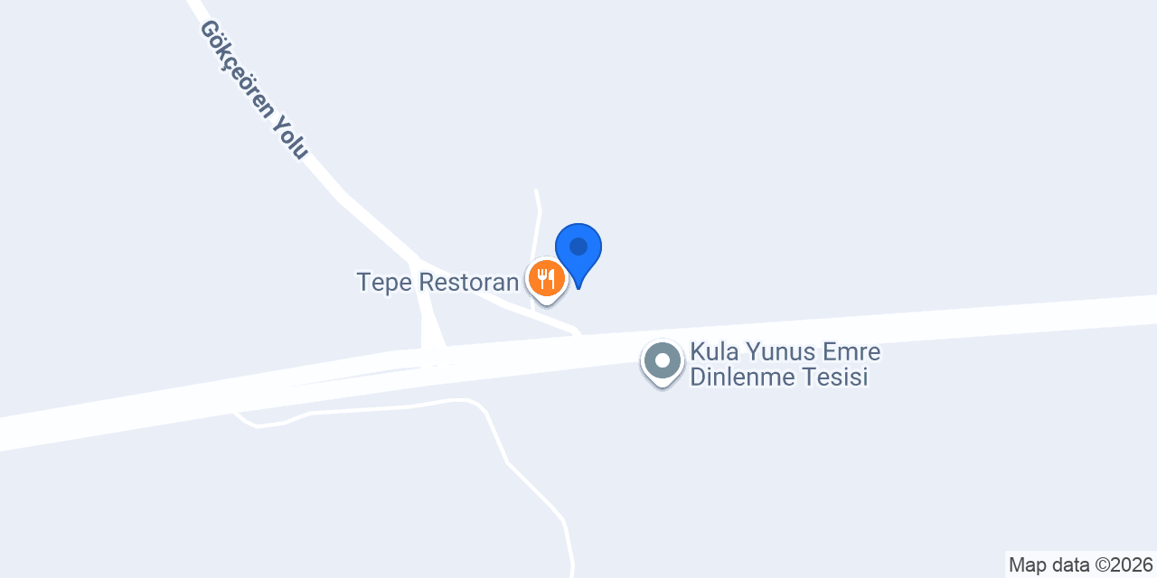 Tepe Lastik konumu