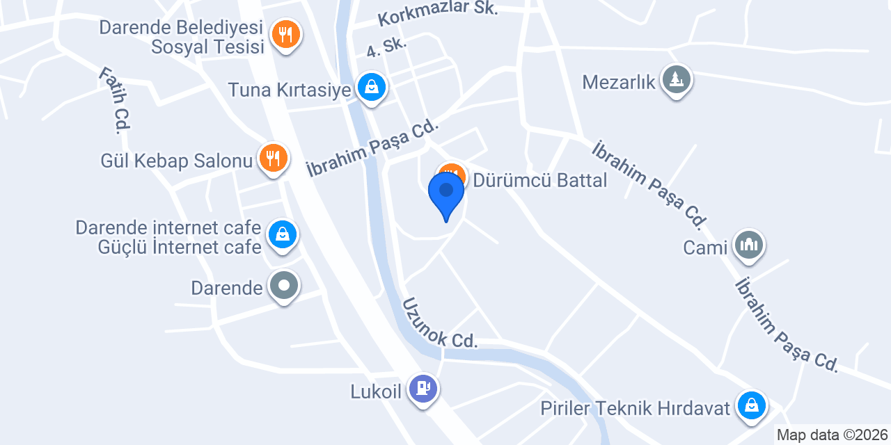 İnci Erkek Kuaförü konumu
