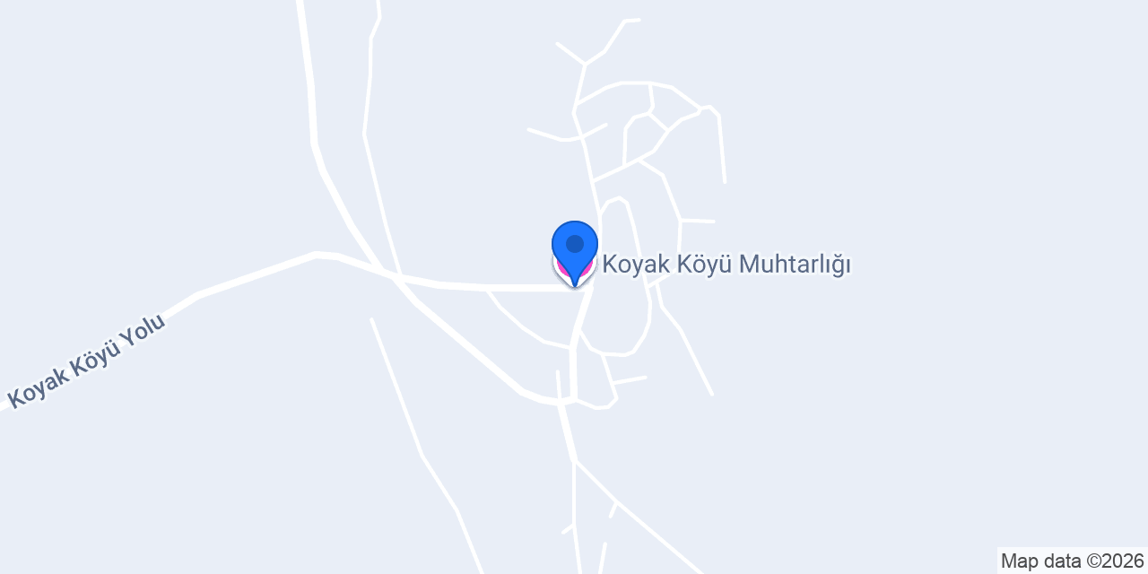 Koyak Köyü Muhtarlığı konumu