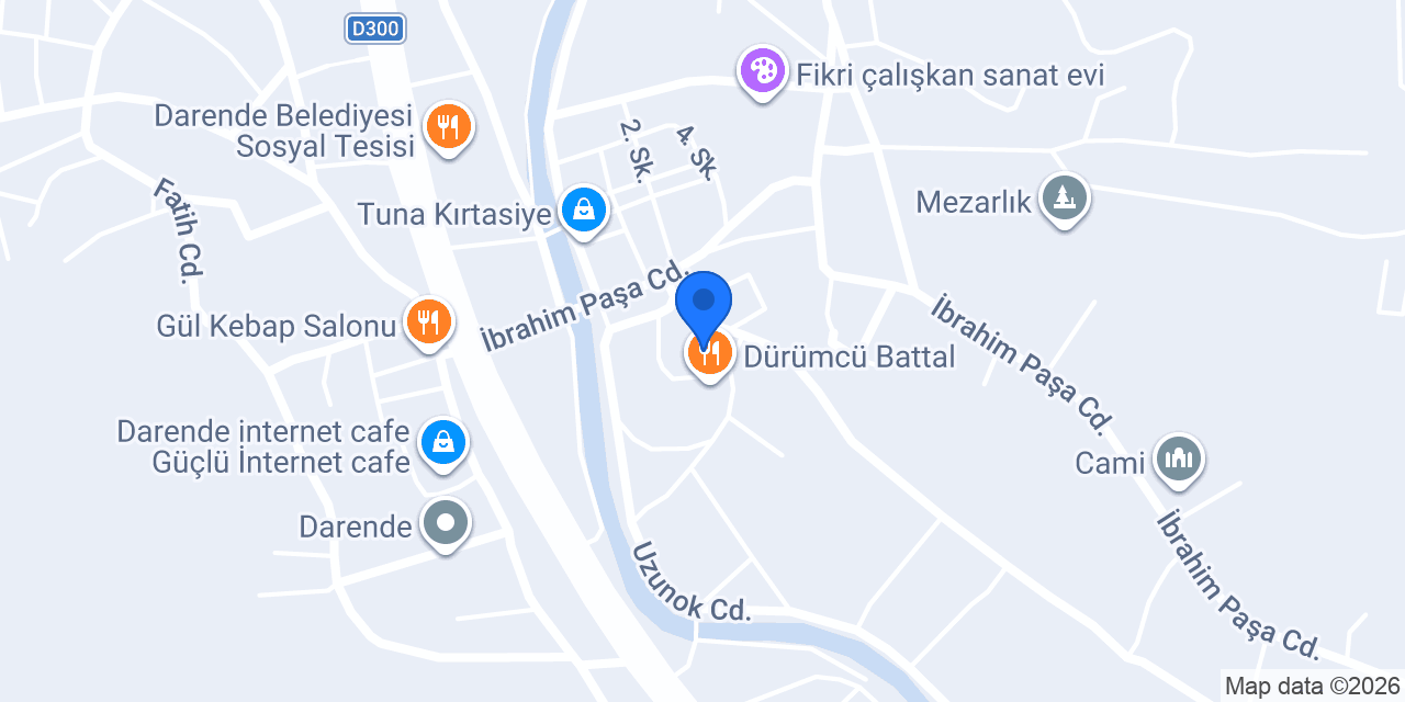 Sağlam Ticaret (manav) konumu