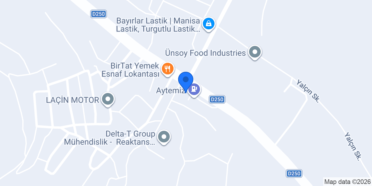 Ercoş Tarım konumu