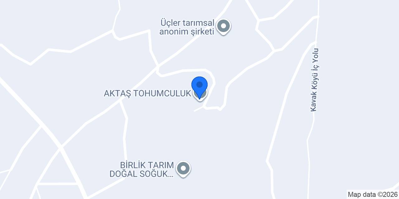 AKTAŞ TOHUMCULUK konumu