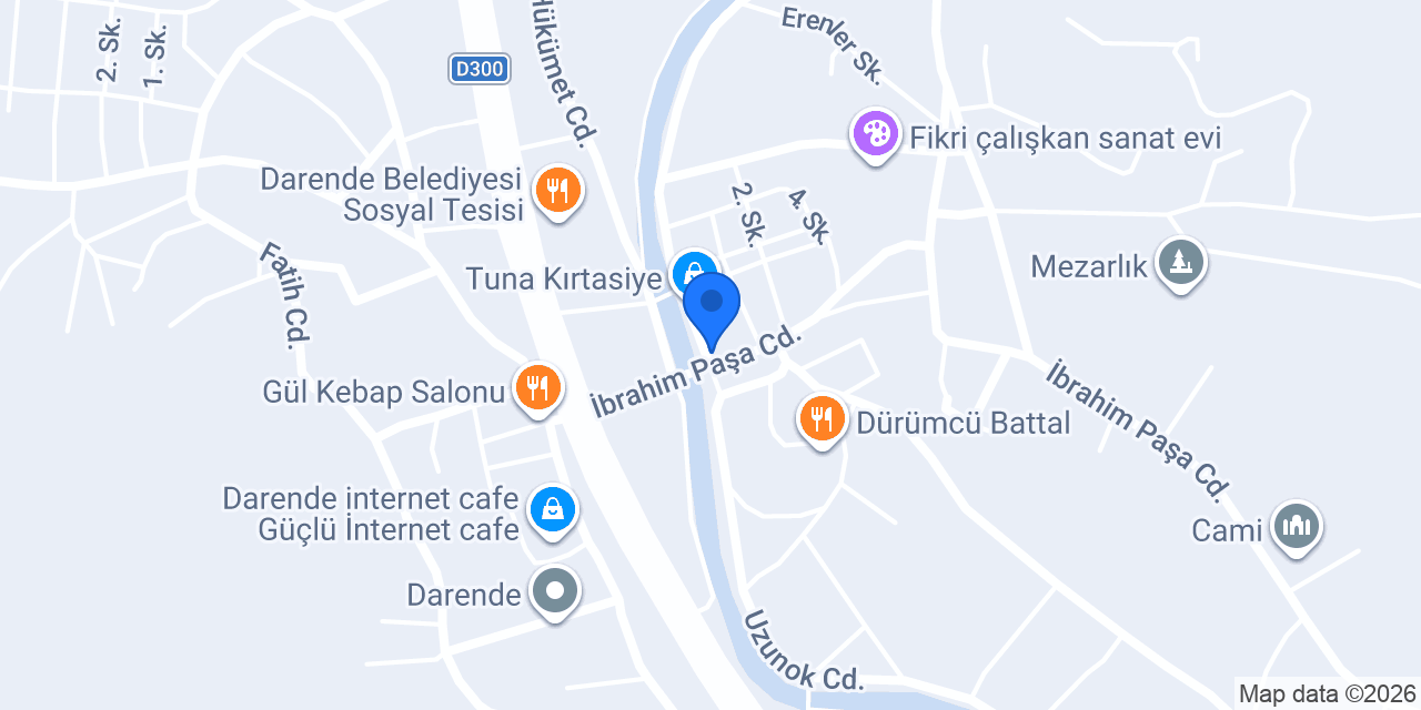 IRMAK RESTORANT konumu