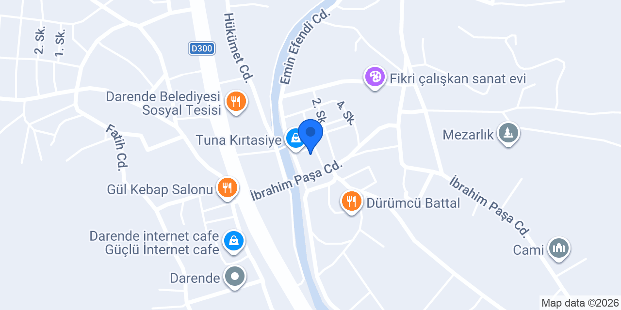 Yeni Şifa Eczanesi konumu