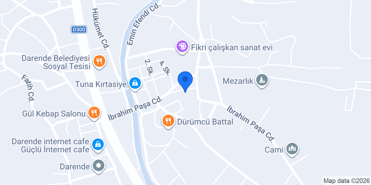 Kocaman Hukuk Bürosu konumu