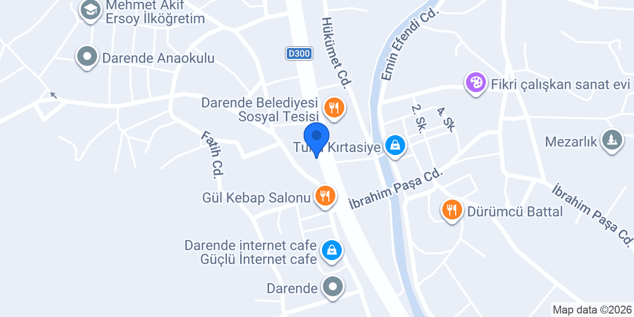 Darende Birlik konumu