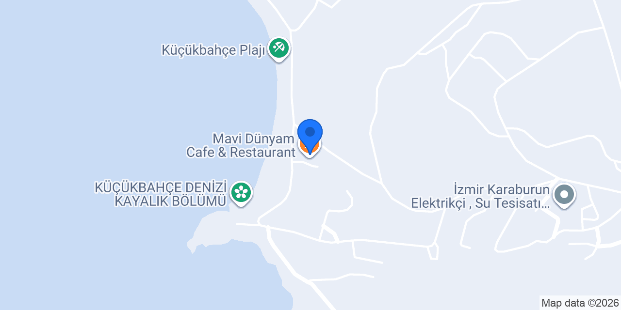 Mavi Dünyam Cafe & Restaurant konumu