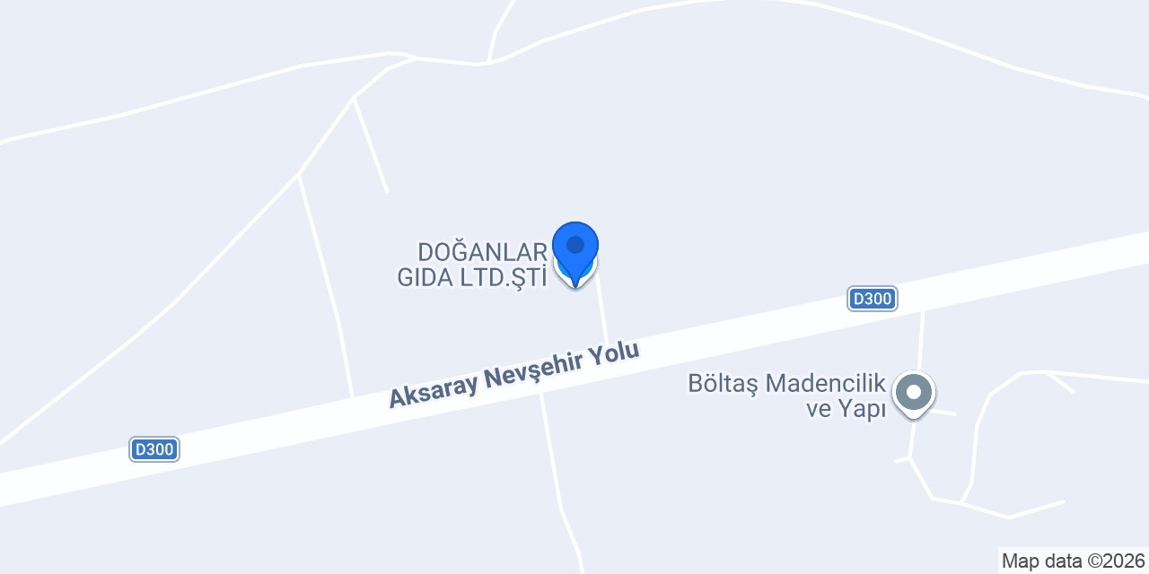 DOĞANLAR GIDA LTD.ŞTİ konumu