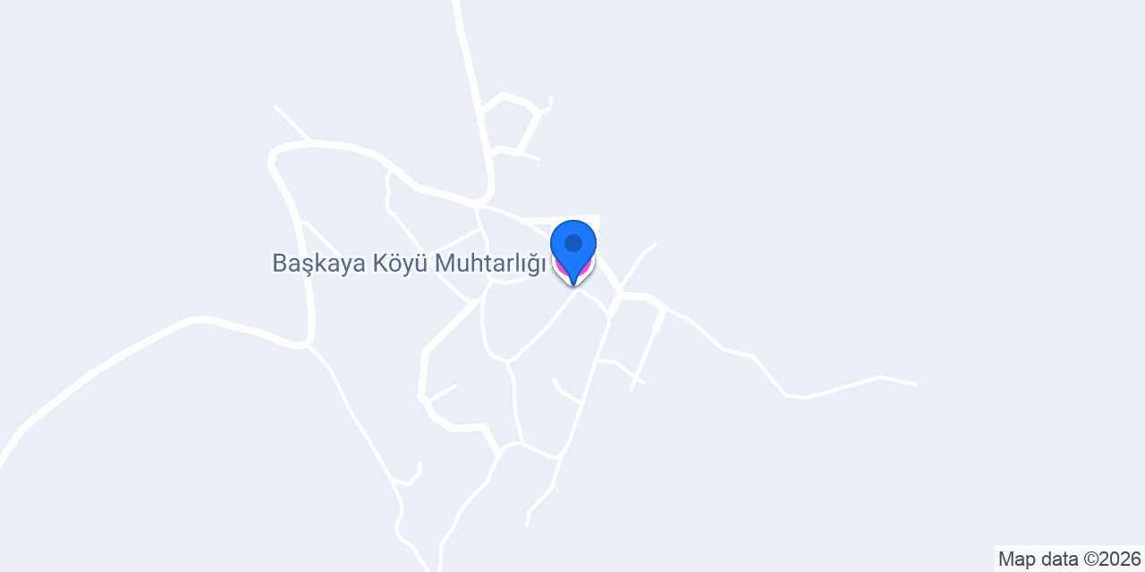 Başkaya Köyü Muhtarlığı konumu