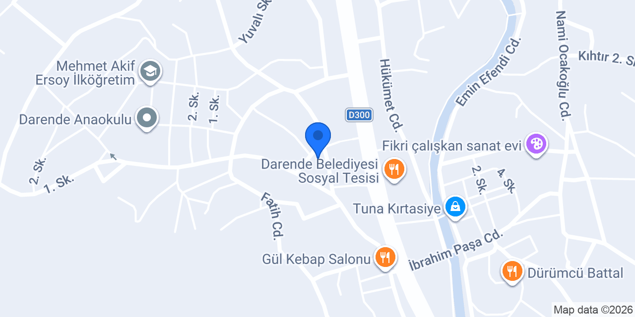 HAYAL CAFE & DONDURMA konumu