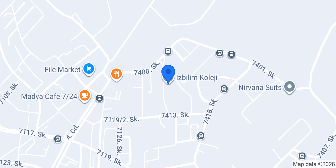 İzbilim Koleji konumu