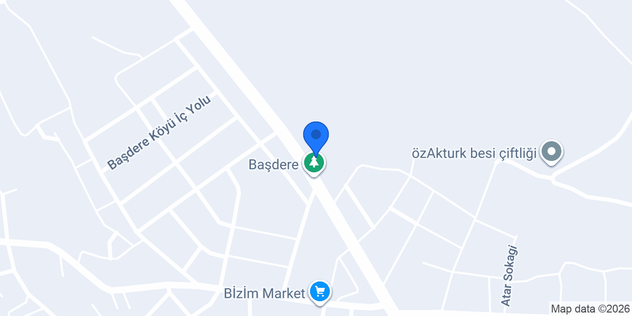 Başdere İlkokulu konumu