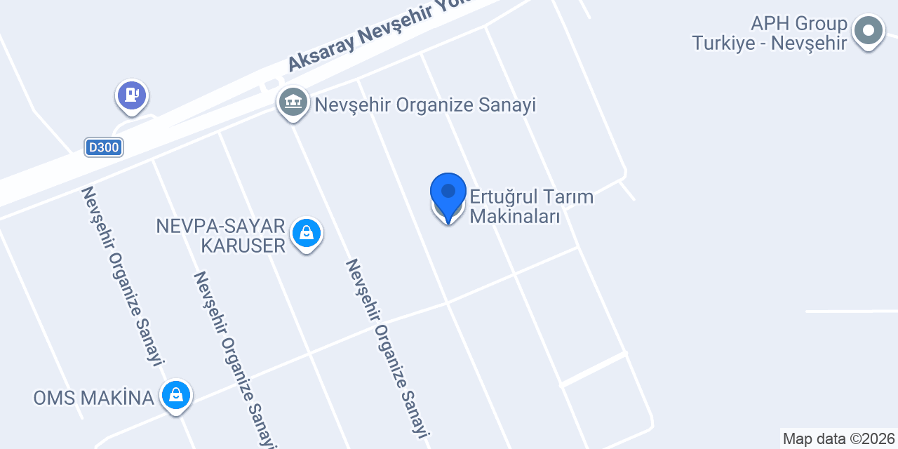 Ertuğrul Tarım Makinaları konumu