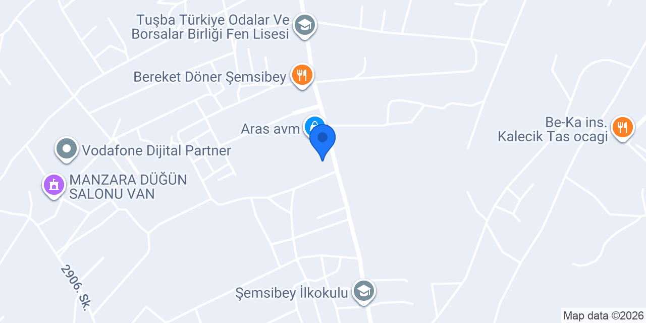 Özvan sondaj konumu