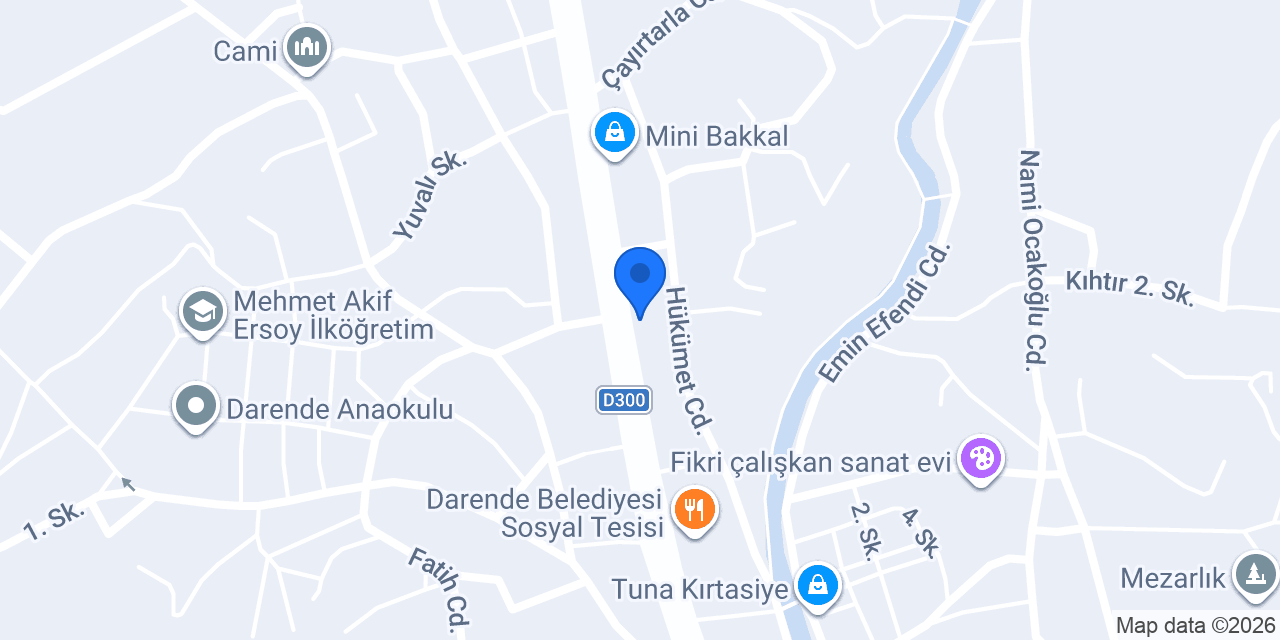 KOMAGENE DARENDE konumu