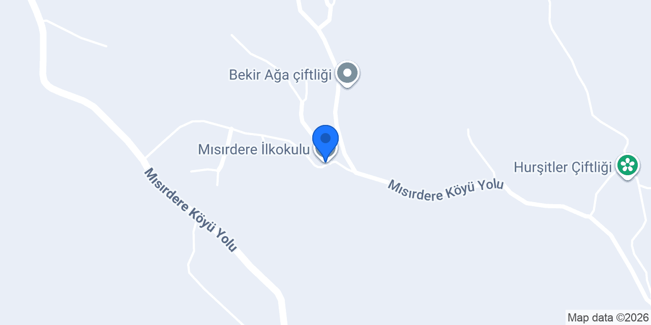 Mısırdere Köyü Muhtarlığı konumu