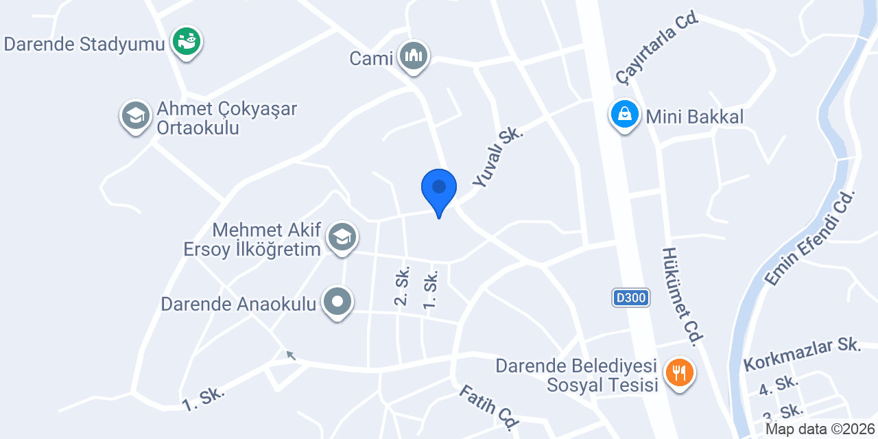 Nazar bayan kuaförü konumu