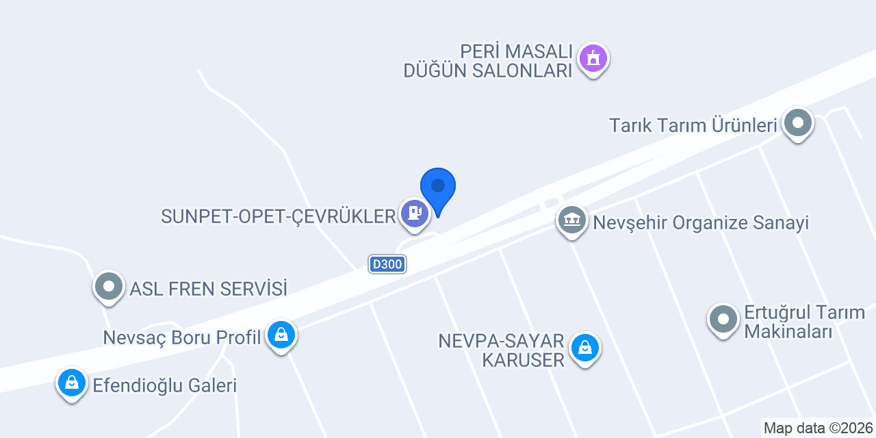 Kenan Oto Lastik konumu
