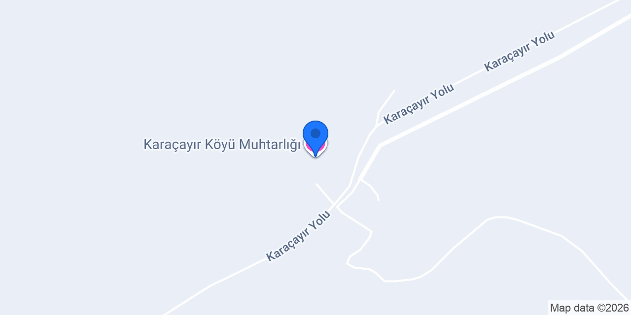 Karaçayır Köyü Muhtarlığı konumu