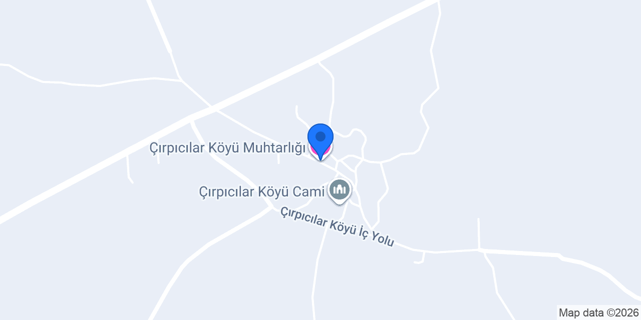 Çırpıcılar Köyü Muhtarlığı konumu