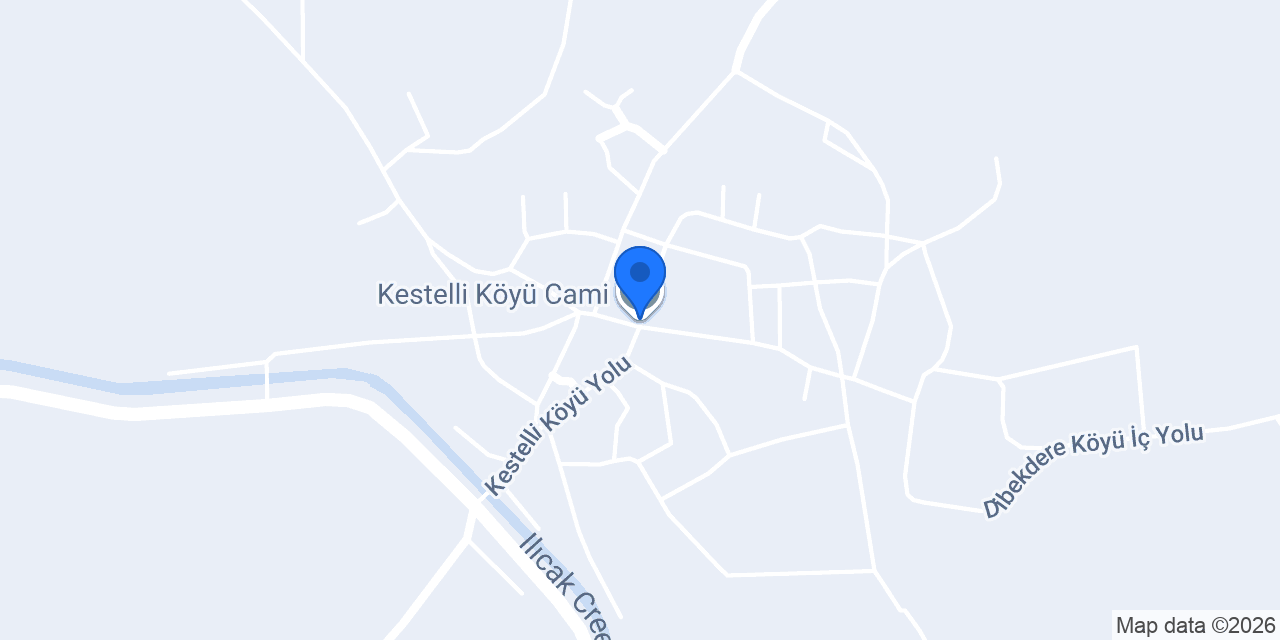 Kestelli Köyü Muhtarlığı konumu