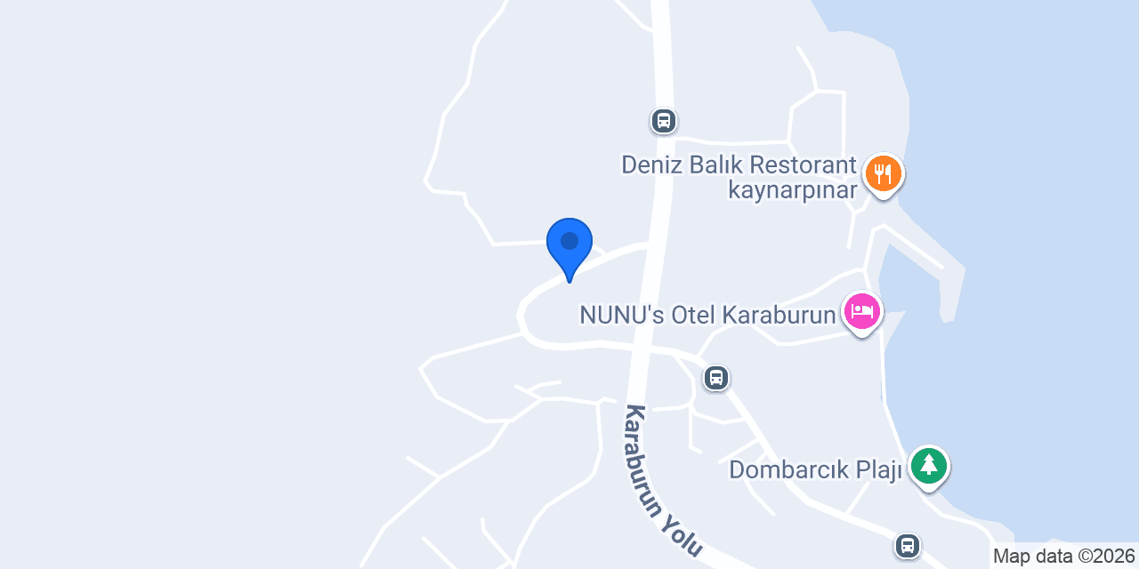 Ihlamur Pansiyon konumu