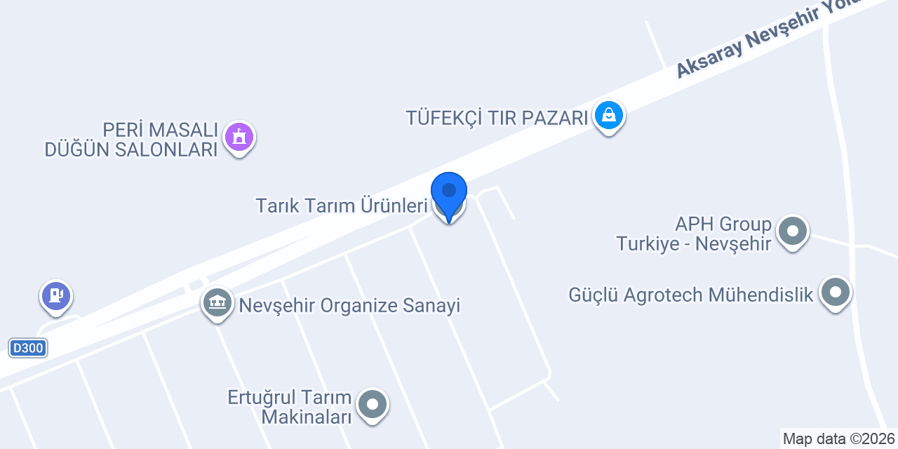 Tarık Tarım Ürünleri konumu