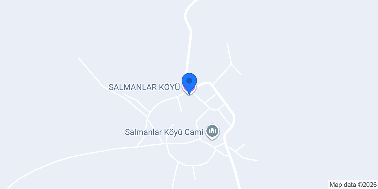SALMANLAR KÖYÜ konumu