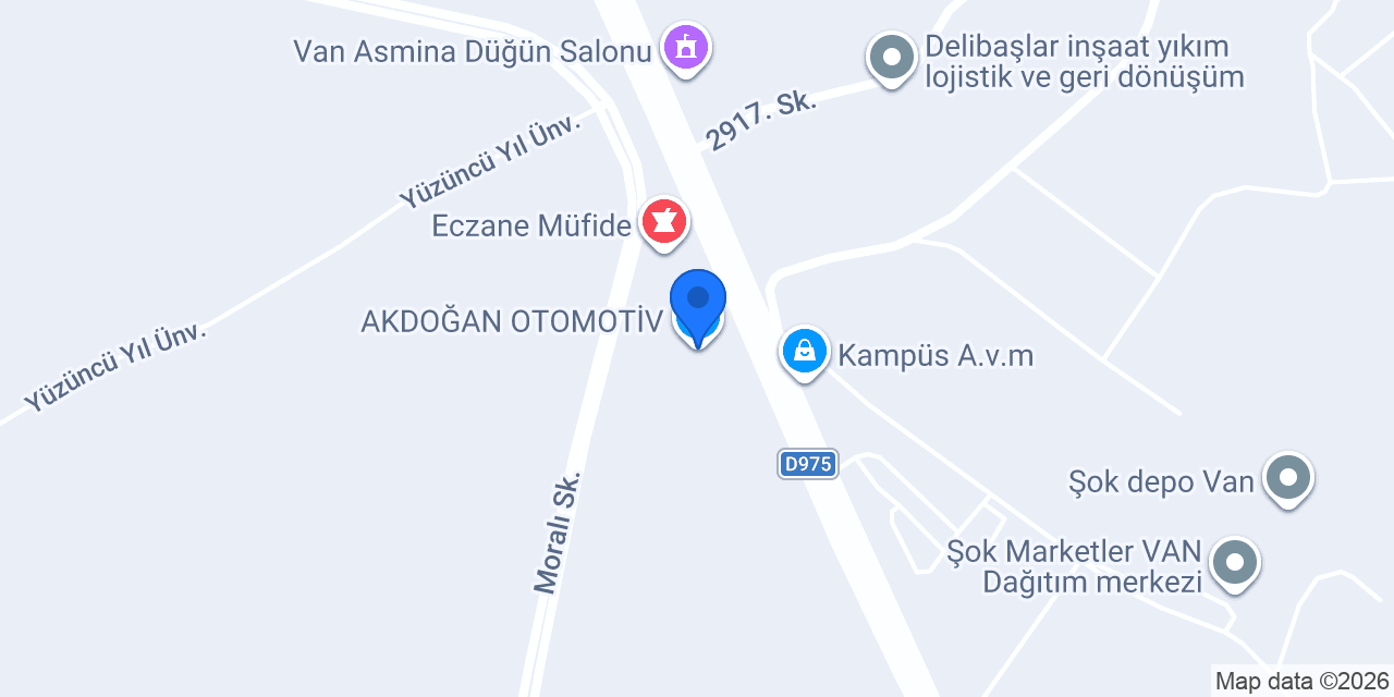 AKDOĞAN OTOMOTİV konumu