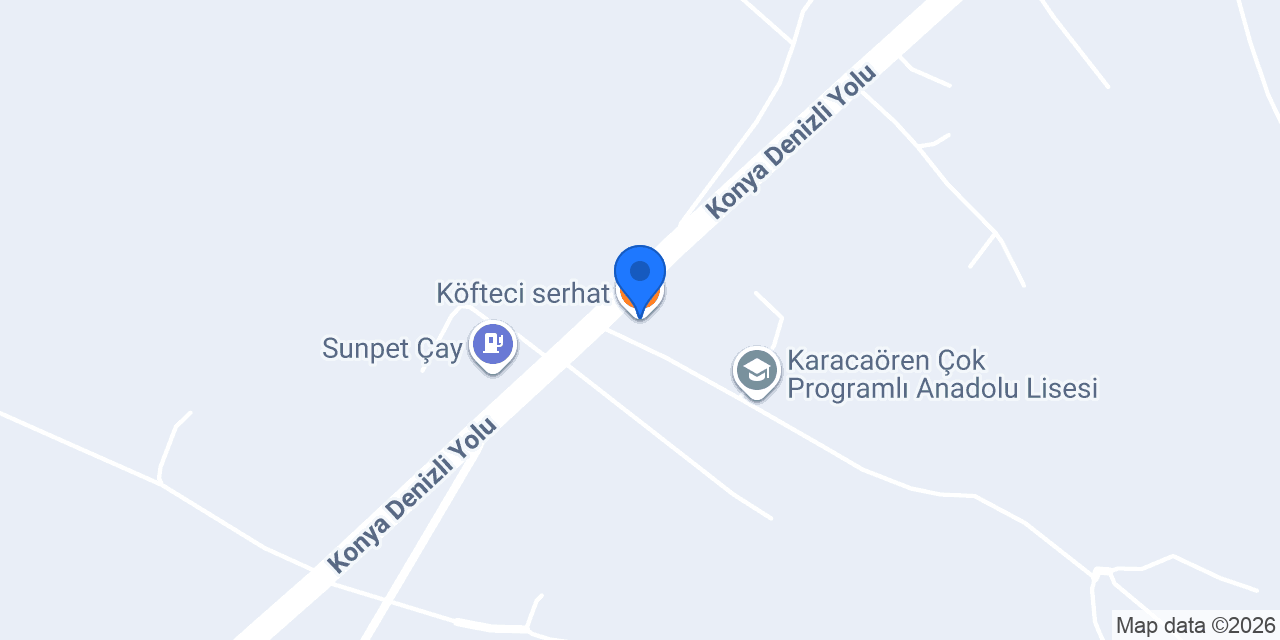 Köfteci serhat konumu