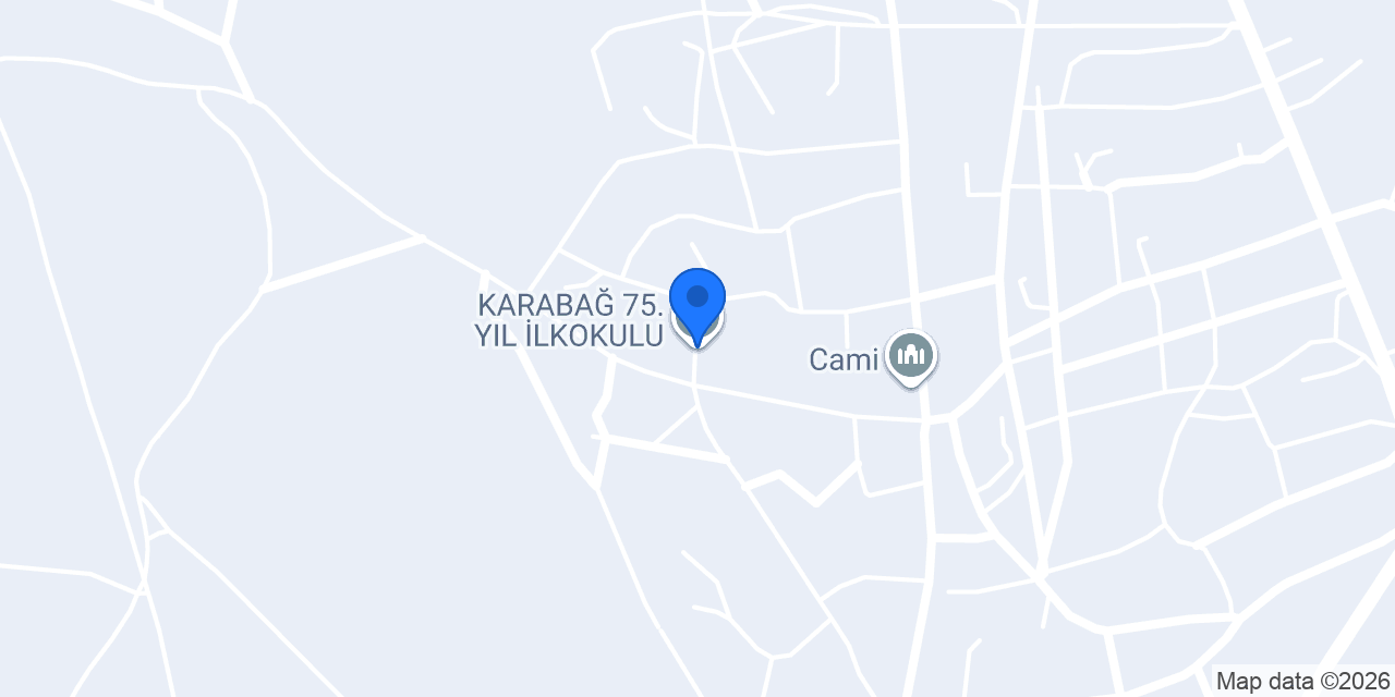 KARABAĞ 75. YIL İLKOKULU konumu